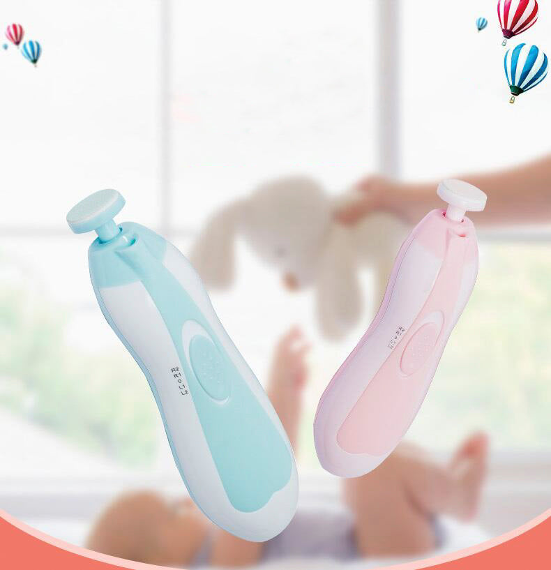Nail Clipper, Anti-scratch Multifunctional Baby Electric Nail Polisher