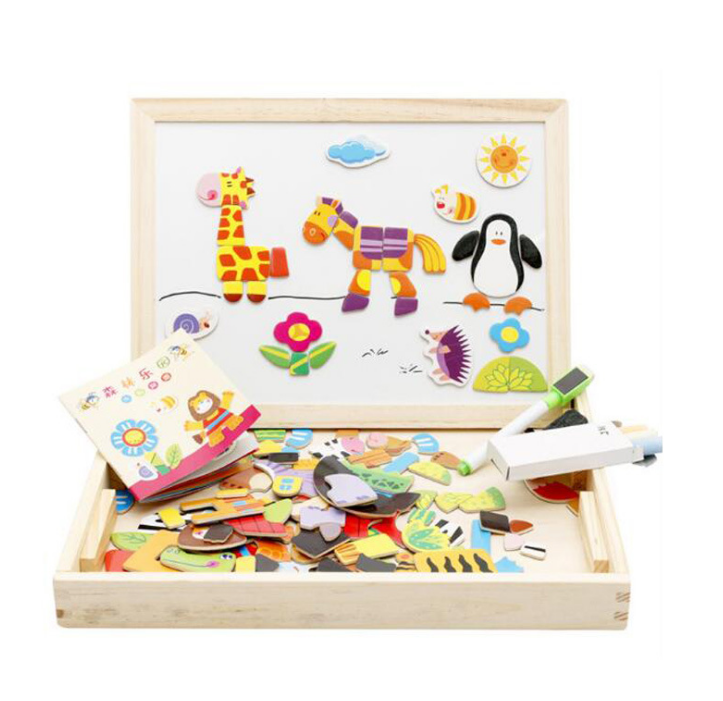 Magnetic Kids Puzzle Drawing Board Educational Toys.