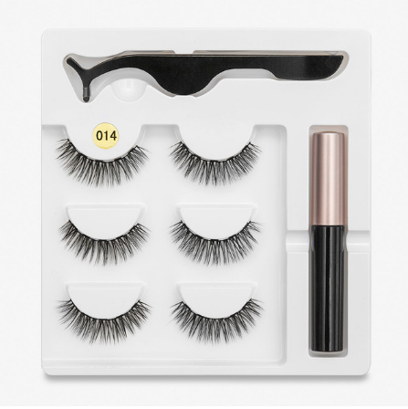 False Eyelashes With Magnets In Fashion, 100% High Quality.