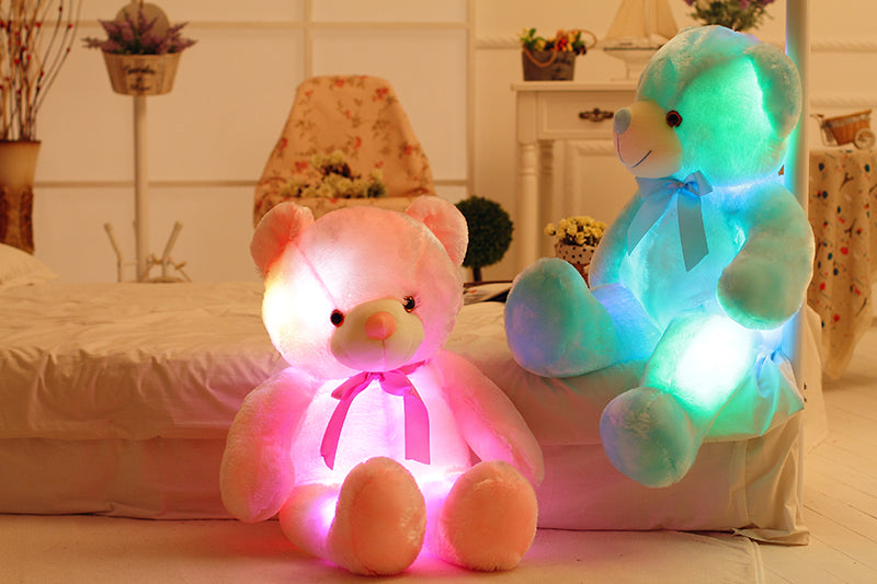 LED Teddy Bear Stuffed Animals Plush Toy.