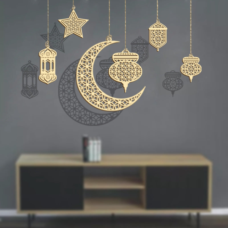 Ramadan DIY Wooden Pendant